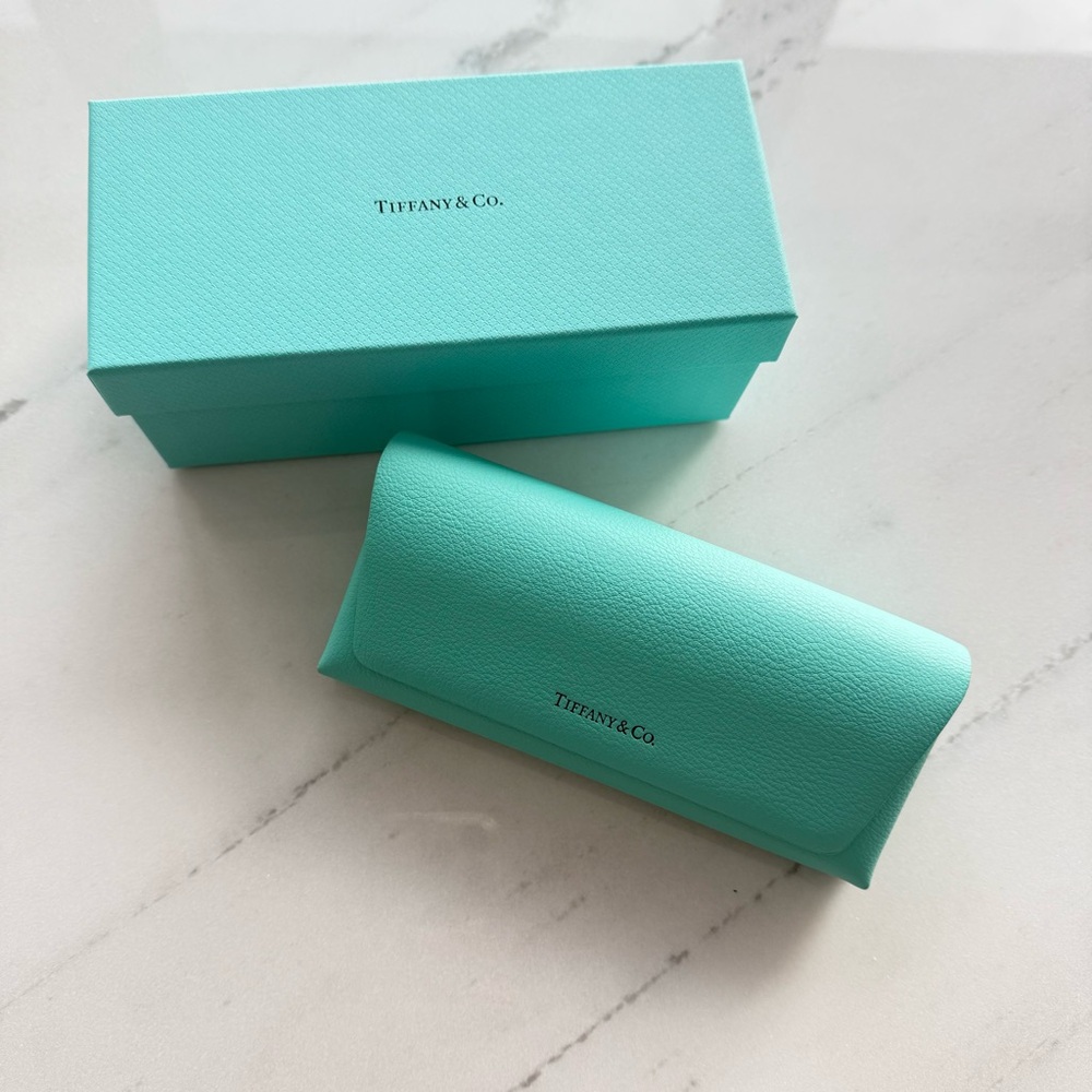 Tiffany & Co. Sunglasses case only, with box and bag
